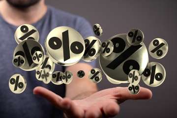 Foto: Prozent-Symbole